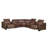 Berkhamsted Leather Recliner Theater Set-1437073085-1437073084
