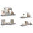 Wall Shelf  Wall Mounted Display Shelf for Photo Frame Set of 4-2124804399-2102541640-1932820910