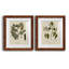 Lin et feuilles III - ensemble de 2 reproductions d'art sur papier encadré-151087577-151087558