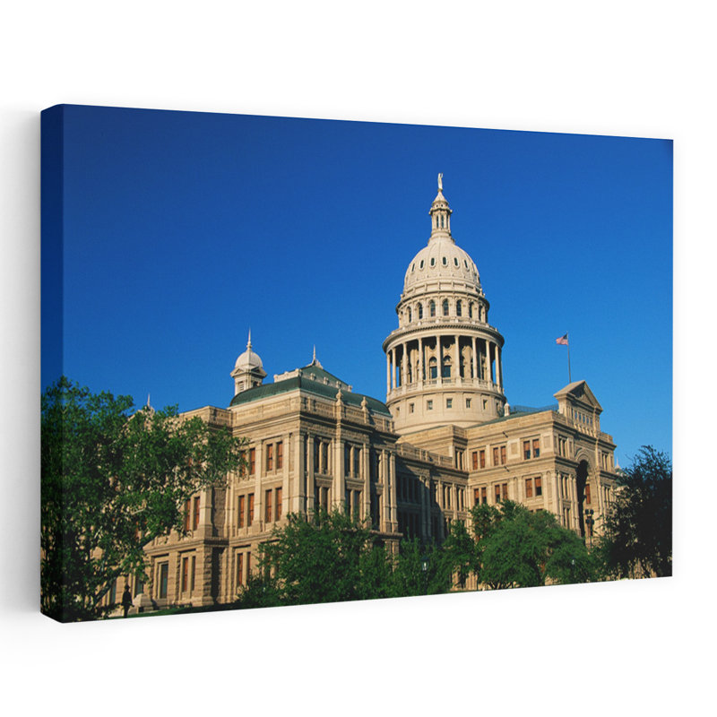 State Capitol Building, Austin, Tx, architecture contemporaine, art, H 24 po x l 36 po