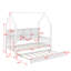 Lit simple en bois avec lit gigogne-1435833825