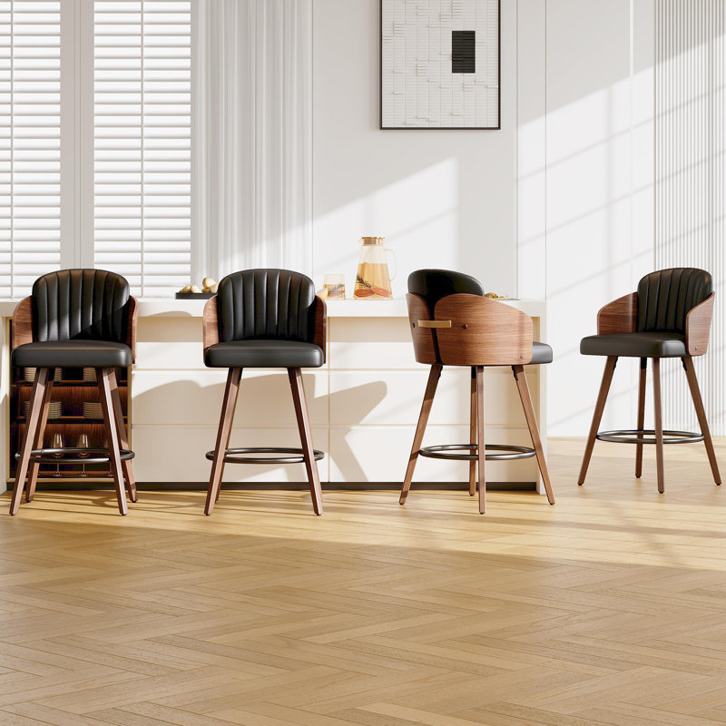 67cm Bar Stool, Black