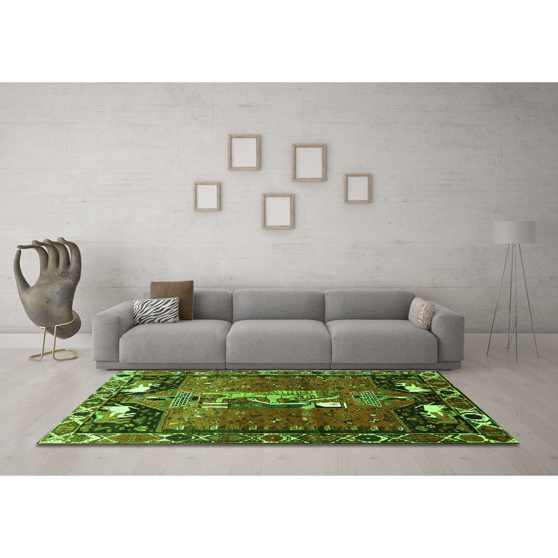 Tapis verts Traditional 628, Carré 7 pi