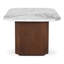 Cealain Accent Table White Calacatta Marble
