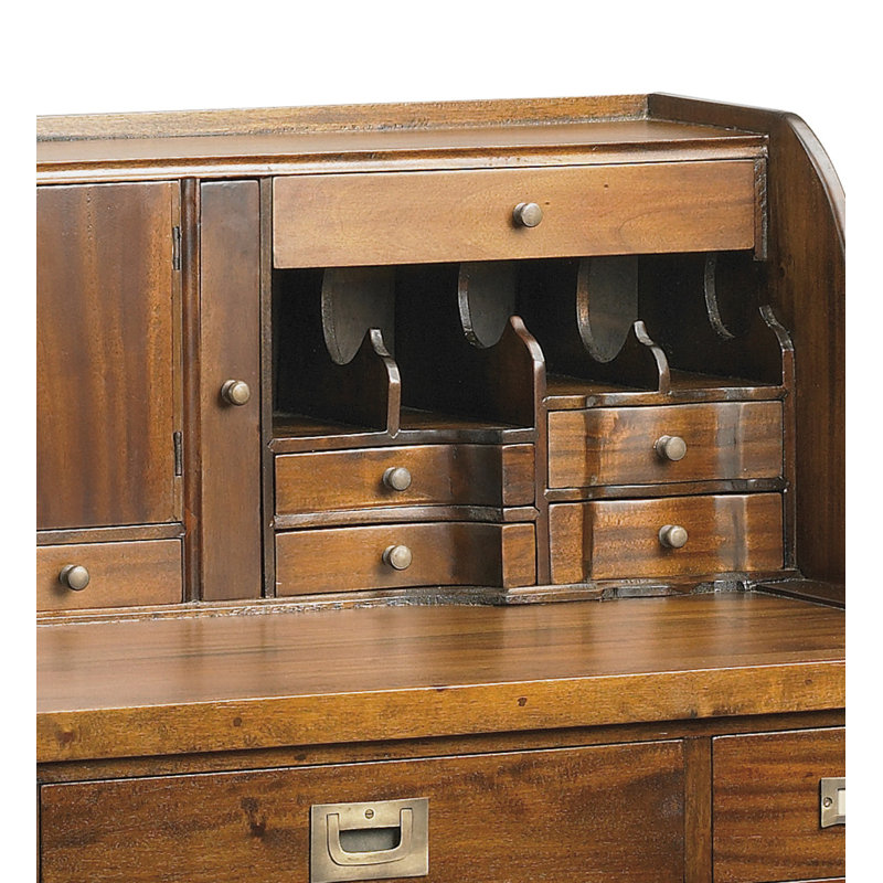 Flamingo Solid Wood Base Writing Desk