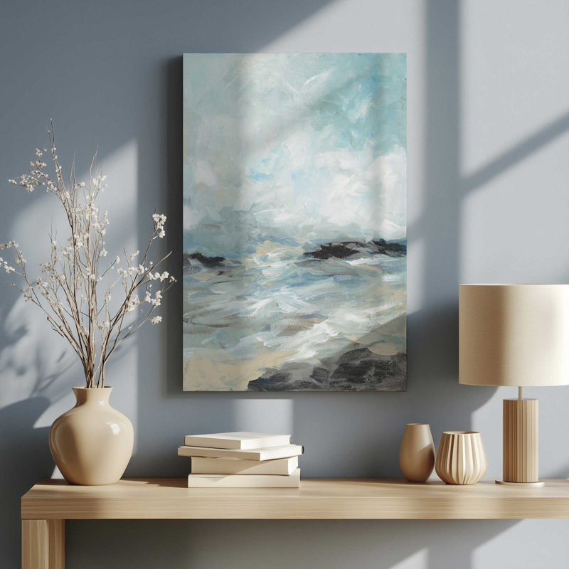«Windswept Waters I», toile tendue, H 12 po x l 8 po