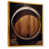 Gold Floater Framed