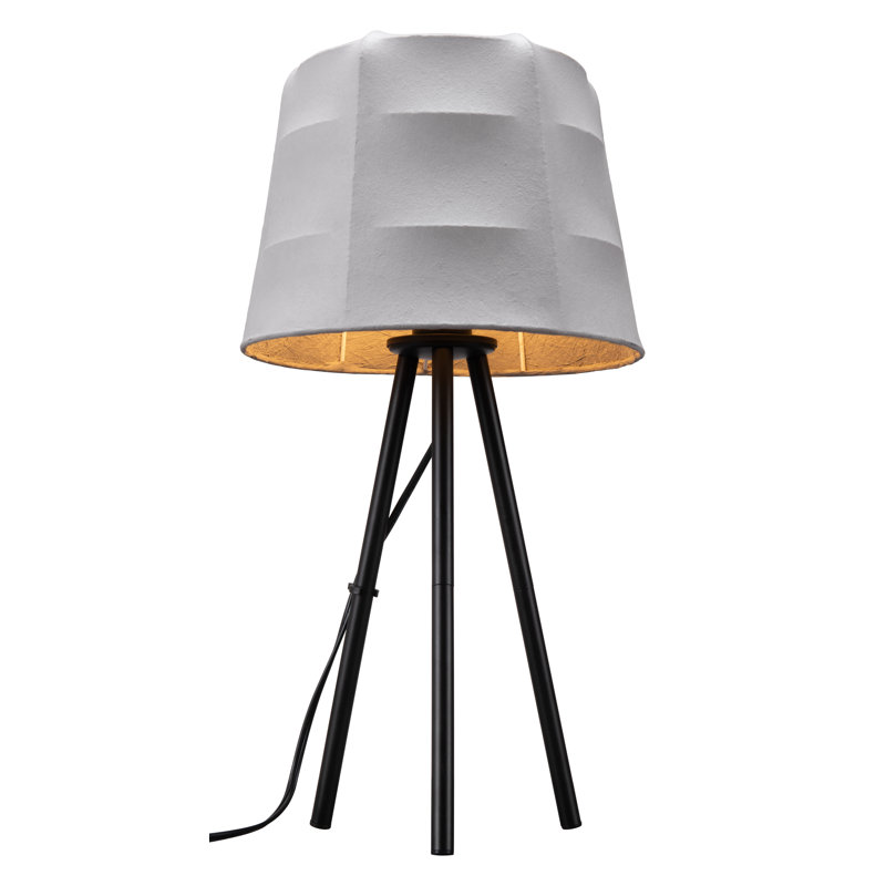  Lampe de table grise et noire