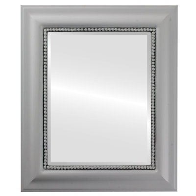 Witney Wood Flat Wall Mirror