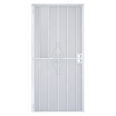 Grisham Iron Security DoorsWhite