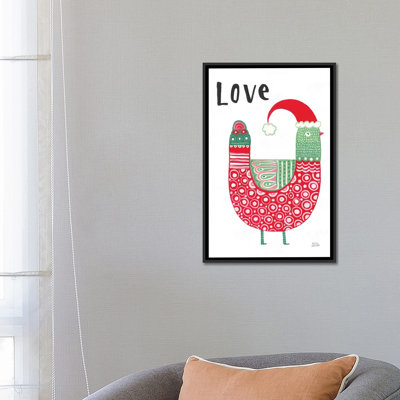« christmas tweets i » par melissa averinos, impression sur toile