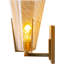 1 - Light Gold Armed Sconce