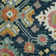 Tricity Traditional Navy Hand-Hooked Area Rug