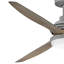 Ventilateur de plafond à 3 pales pour artiste DEL avec commande murale et ensemble d'éclairage Artiste-160593375-201579497