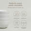 over&back Coupe 9oz Semi Hand-Finished Stoneware Mini Bowls, Set of 4-99279659