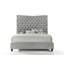 Lit plateforme capitonné Abey Gray C.king-1908183862-1908183863