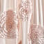 Panneau de rideau simple semi-diaphane avec passe-tringle Acton-72220625-72220624