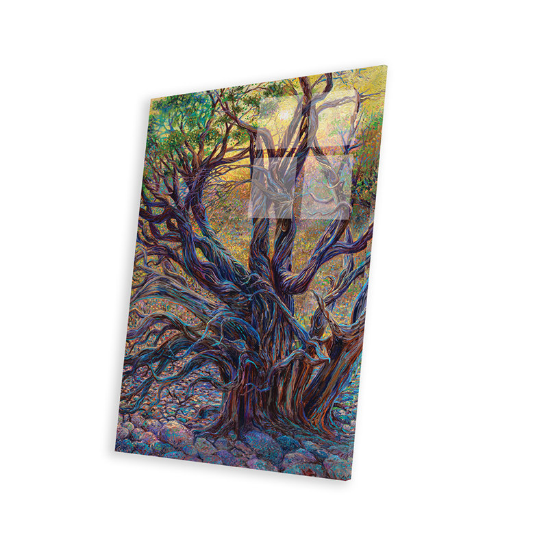 " Juniper Loom " by Iris Scott Acrylic Painting
