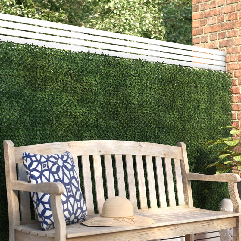 50" Artificial Green Boxwood Mat.
