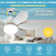 Balcony E26 Socket Ceiling Fan With Light