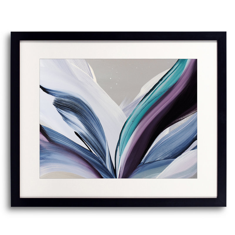 Novi Lim " Starla " by Novi Lim, Black Framed Canvas, 24" H x 32" W
