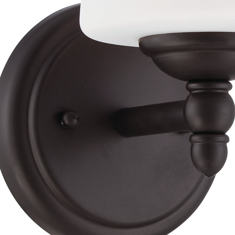 Aghaboy Steel Armed Sconce, Oil Rubbed Bronze