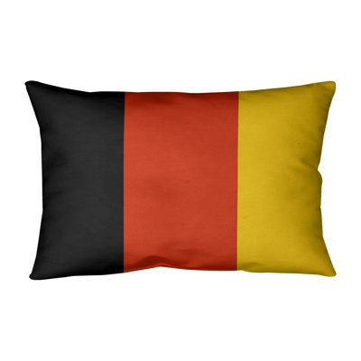 Striped Reversible Throw Pillow