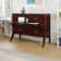 Anuhya Solid Wood Murphy Bed Desk with 6" Mattress and Built-in Charging Station