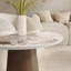 Table de bout décorative moderne en pierre et en bois massif Brayden-1972340049-1972340055