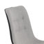 Benedick Kitson Tufted Side Chair in Grey