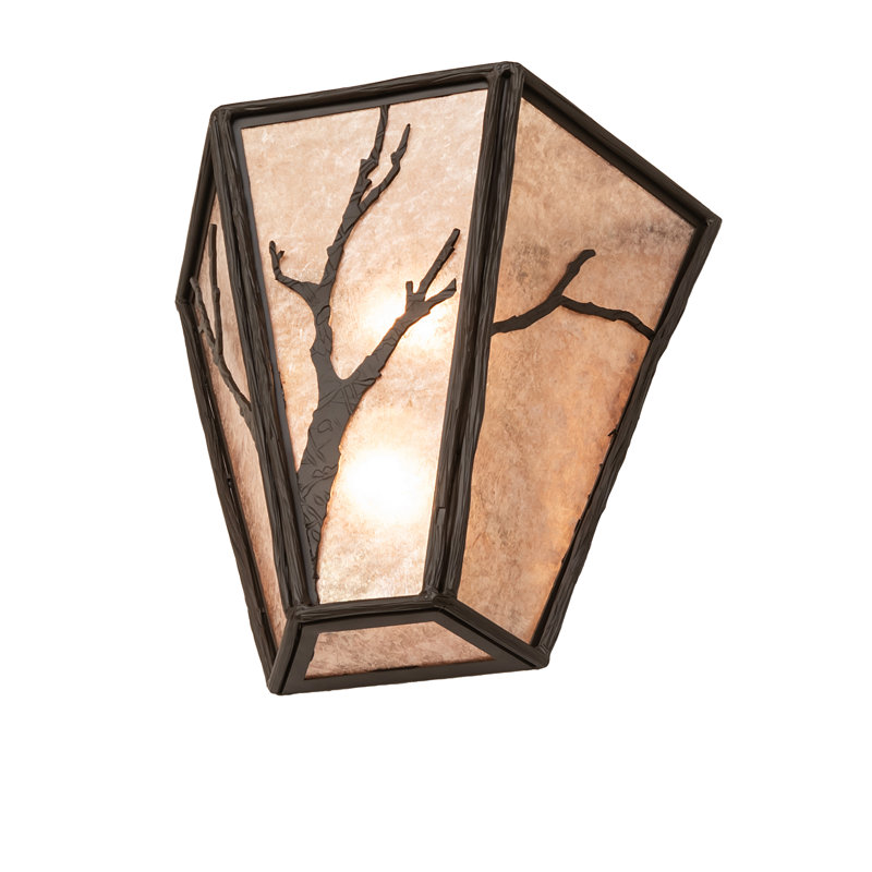 2 - Light Flush Mounted Sconce