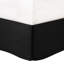 Édredon 9 pièces pour lit en microfibre à motif écossais bleu sarcelle / noir avec tous les articles nécessaires