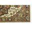 Tapis de couloir oriental crème en laine noué à la main 2 pi 6 po x 12 pi 3 po