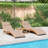 Toddrick Outdoor Wood Chaise Lounge , Cushion Included-351308782