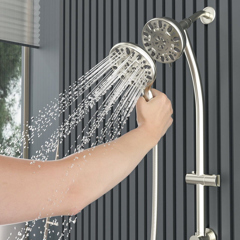 Système de douche complet, Nickel brossé