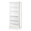 Solid Wood Bookcase-1092213739