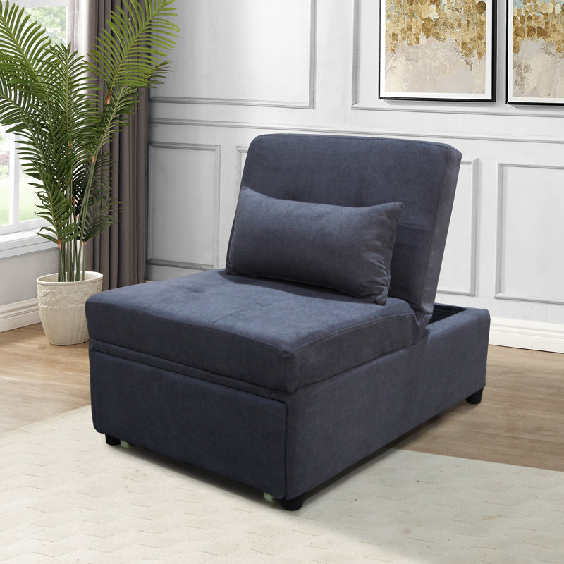 Lit pliant gris foncé - multifonctionnel pour n'importe quelle scène. Facile à utiliser et à utiliser. Ergonomique, stable et fiable. Utilisé comme table à thé, fauteuil, lit simple. Matériaux appliqués. 264 lb