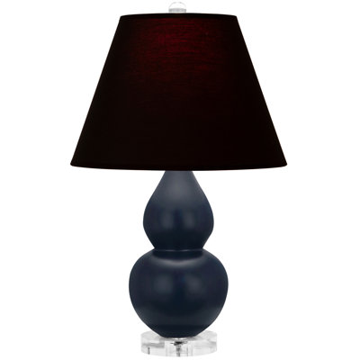 Petite lampe d'appoint à double gourde