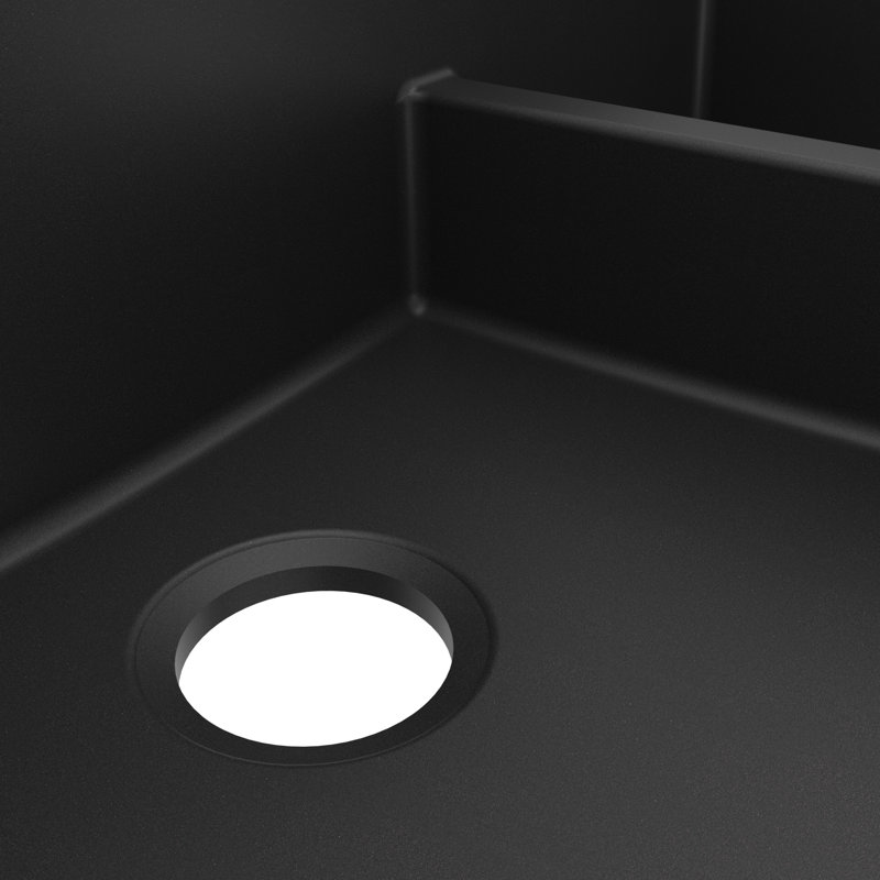 Évier de cuisine Karran, Noir mat