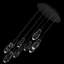 Hibiscus 9 - Light LED Pendant-70593605