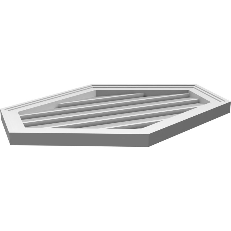 Pente verticale verticale en uréthane 5 pi, H 1,5 po x l 28 po x L 20 po