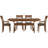 Sarah Solid Wood Top Four Leg Dining Set-16804973-39921241