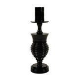 Ebony Wood Collection Candlestick