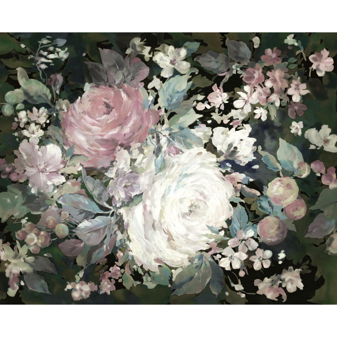 Impressionist Floral Wall Mural York Wallcoverings 