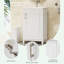 Petit meuble-lavabo moderne avec lavabo en céramique-1984161366