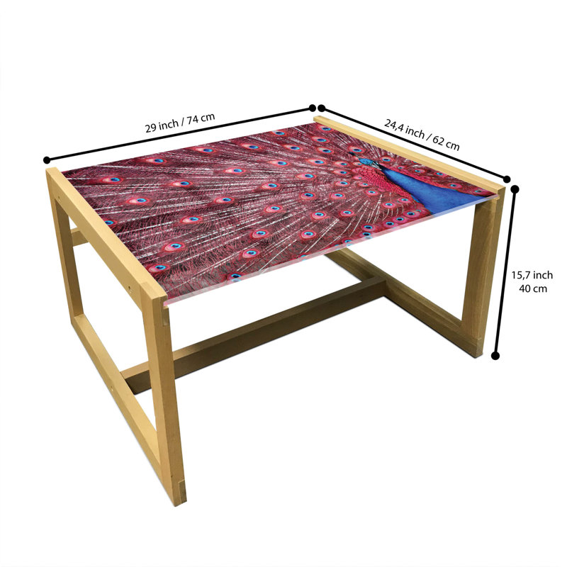 Irem Sled Coffee Table, 62cm H x 74cm W x 40cm D