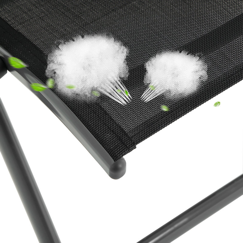 Sun Lounger, Black