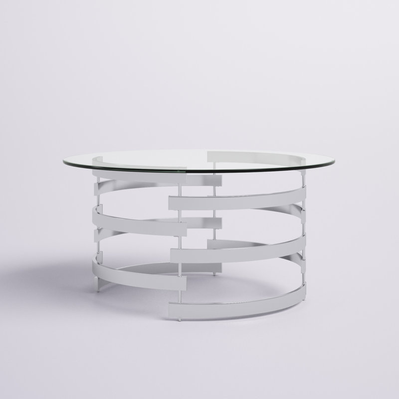 Arkesha Glass Top Coffee Table