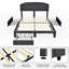 Loki Upholstered Drawers Platform Bed