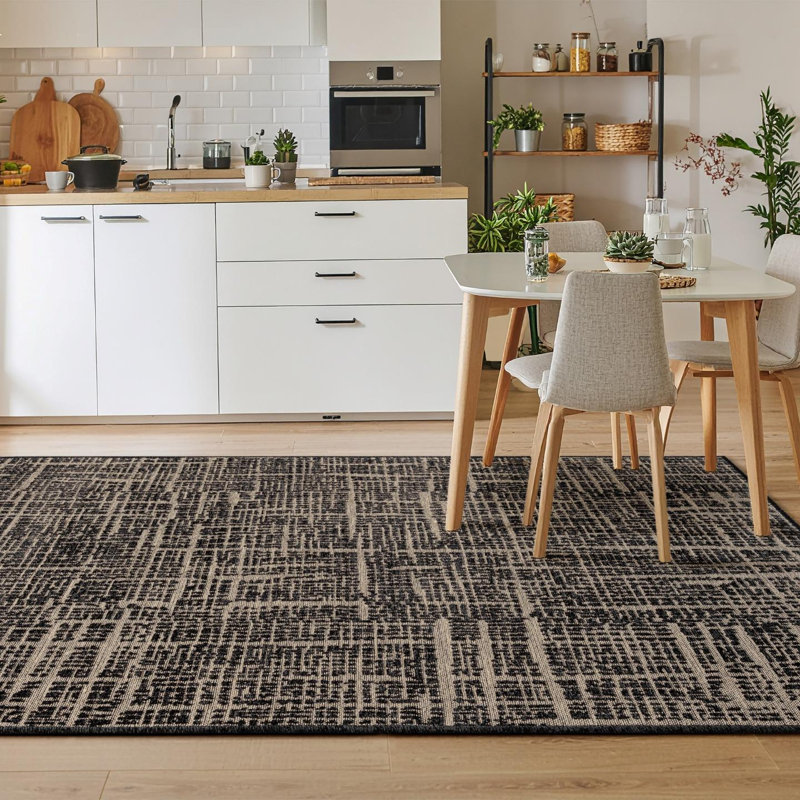 Tapis rustique texturé, Rectangle 5 pi 10 po x 9 pi 1 po